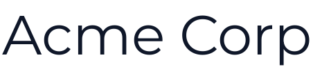 Acme Corp logo
